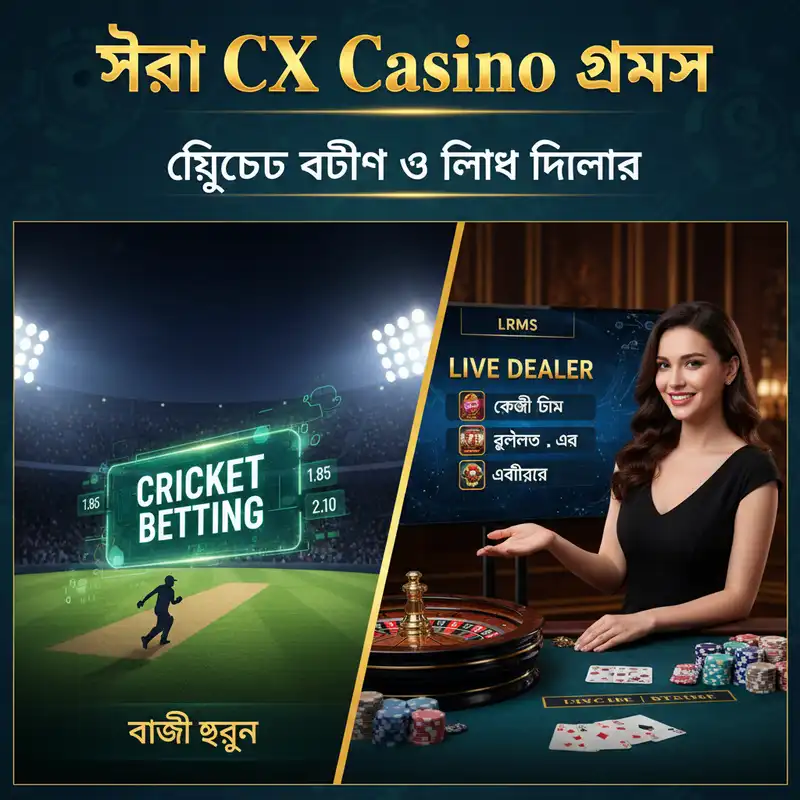 CX Casino সেরা গেমস এবং লাইভ ক্যাসিনো